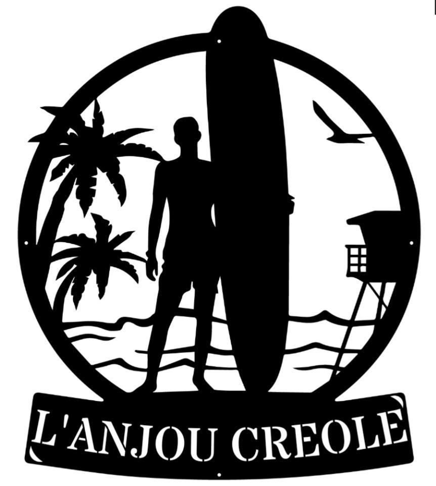 Villa L'Anjou Creole A Sainte Anne En Guadeloupe Avec Piscine Privee Et 2 Chambres Pour 4 Personnes Luaran gambar